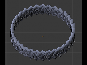 golden bracelet Model 3D