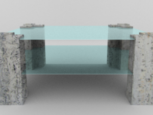 modern table 1 3D Model