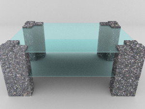 modern table 1 3D Model