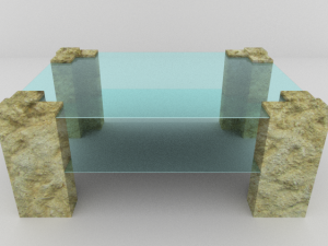 modern table 1 3D Model