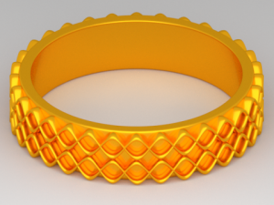 golden ring 3D Model