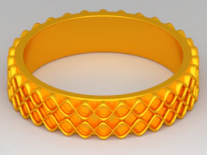 anillo de oro Modelo 3D