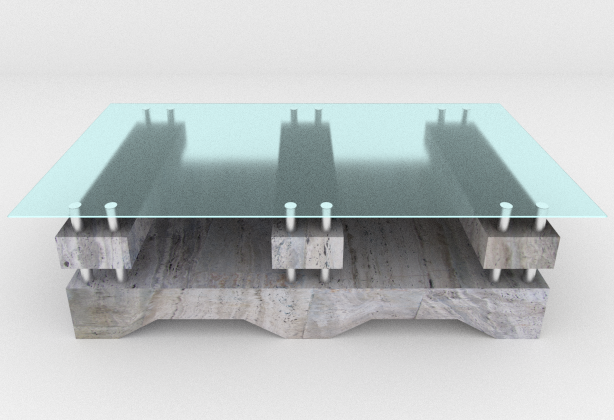 modern table 2 Model 3D .c4d .max .obj .3ds .fbx .stl .blend 