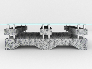 modern table 2 Model 3D