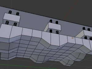 modern table 2 3D Model