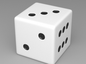 dice Model 3D