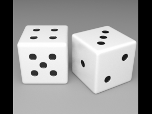 dice 3D 模型