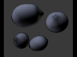 lemon and lime 3D-Modell