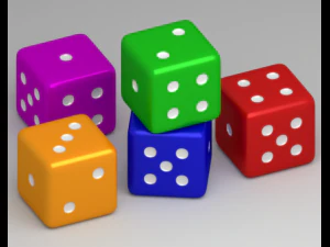 dice 2 3D Model