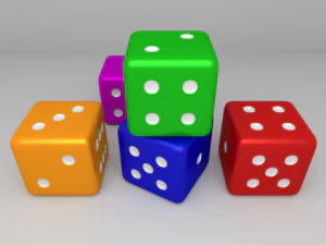 dice 2 3D Model