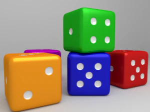 dice 2 3D Model