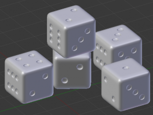 dice 2 3D Model