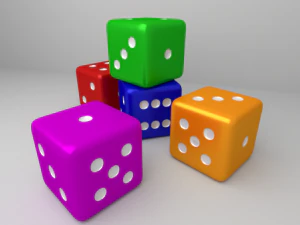 dice 2 3D Model