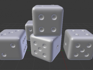 dice 2 3D Model