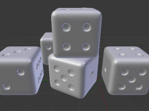 dice 2 3D Model