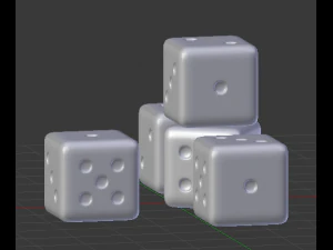 dice 2 3D Model