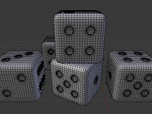 dice 2 3D Model