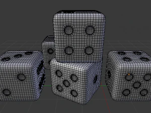 dice 2 3D Model