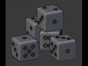 dice 2 3D Model
