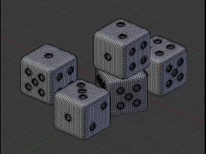 dice 2 3D Model