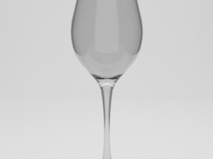 wine glass 3D Modell