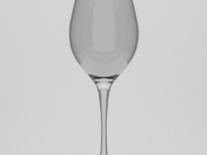 wine glass 3D Modell