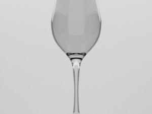 wine glass 3D Modell
