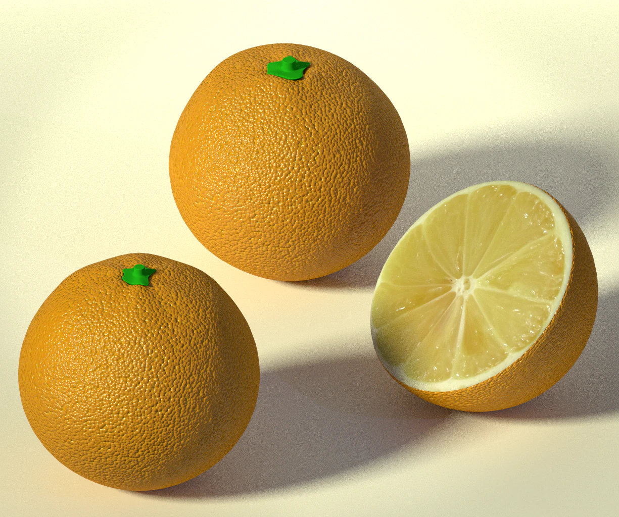 orange 3D Model .c4d .max .obj .3ds .fbx .stl .blend 