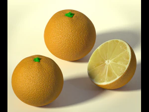 orange 3D Model