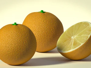 orange 3D Model