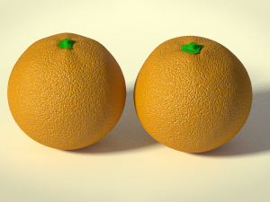 orange Modello 3D