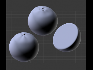 orange Modello 3D