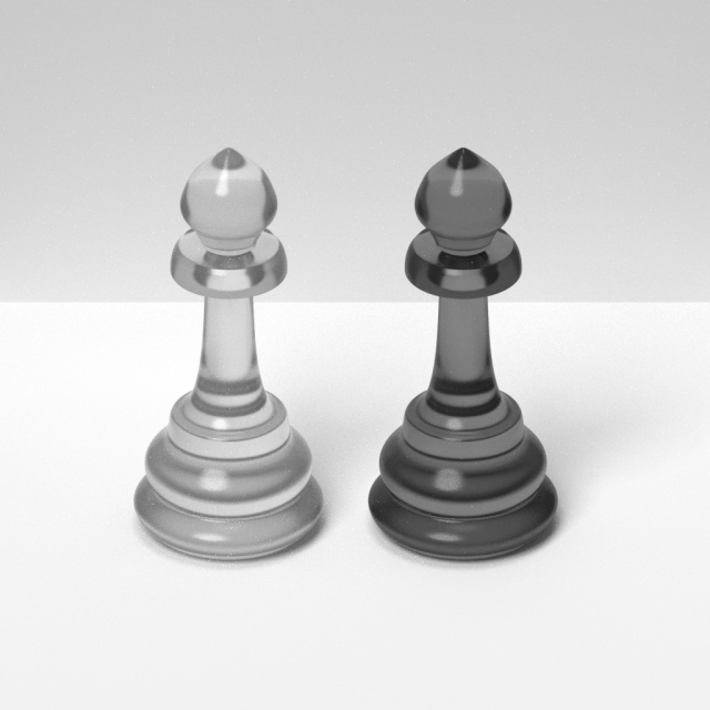 chess bishops Modelo 3D .c4d .max .obj .3ds .fbx .stl .blend 