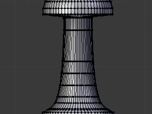 チェス司教 3Dモデル
