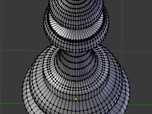 チェス司教 3Dモデル