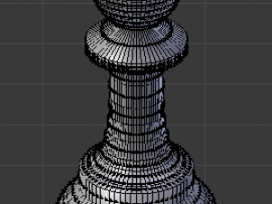 two chess pawns 3D Модель