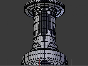 dois pe&otilde;es de xadrez Modelo 3D