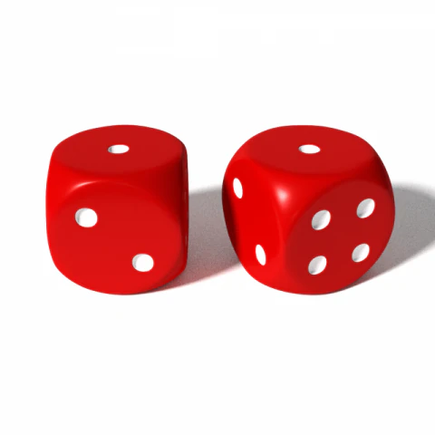 dice 3 3D Model .c4d .max .obj .3ds .fbx .stl .blend 