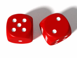 dice 3 3D Model