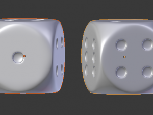 dice 3 3D Model