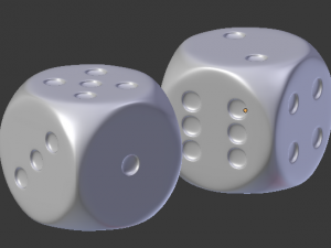 dice 3 3D Model