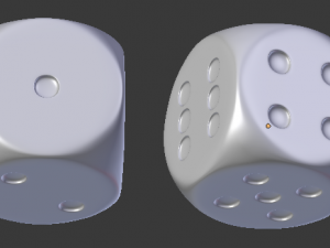 dice 3 3D Model