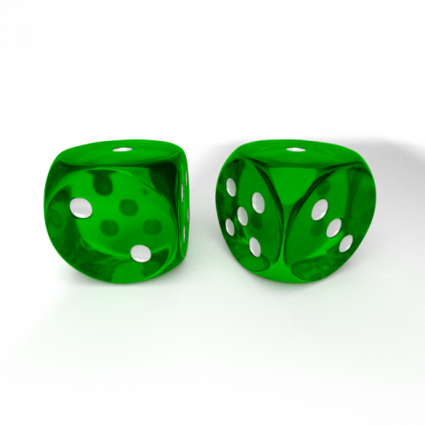 dice 4 3D Модель .c4d .max .obj .3ds .fbx .stl .blend 