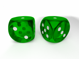 dice 4 3D Model