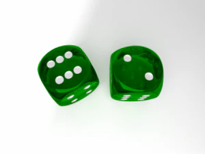 dice 4 3D Model