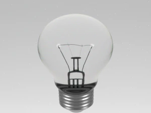 l&acirc;mpada el&eacute;trica Modelo 3D