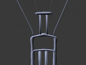 l&acirc;mpada el&eacute;trica Modelo 3D