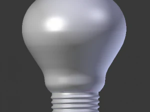 l&acirc;mpada el&eacute;trica Modelo 3D