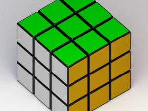 cubo de rubik Modelo 3D
