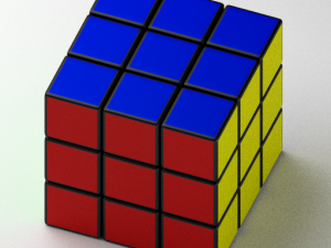 rubiks cube Modèle 3D